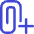 Attach File Add Icon from Core Duo Set