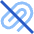 Attach File Off Icon from Sharp Flat Set