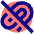 Attach File Off Icon from Sharp Pop Set