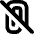Attach File Off Icon from Core Solid Set