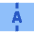 Auto Fit Row Height Icon from Sharp Flat Set