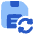 Auto Save Backup Icon from Plump Flat Set