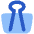 Binder Clip Icon from Plump Flat Set