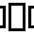 Carousel Horizontal Icon from Sharp Line Set