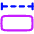 Column Width Icon from Plump Neon Set