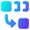 Combine Icon from Core Gradient Set