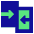 Compare Arrow Icon from Sharp Pop Set