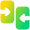 Compare Arrow Icon from Plump Gradient Set