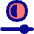 Contrast Horizontal Slider Adjustment Icon from Flex Pop Set