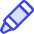 Crayon Diagonal Icon from Core Duo Set