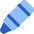 Crayon Diagonal Icon from Core Flat Set
