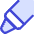 Crayon Tip Diagonal Icon from Core Duo Set