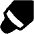 Crayon Tip Diagonal Icon from Plump Remix Set