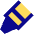 Crayon Tip Diagonal Icon from Sharp Pop Set