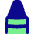 Crayon Tip Vertical Icon from Flex Pop Set