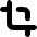 Crop Selection Icon from Core Solid Set