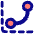Curves Levels Graph Icon from Plump Pop Set