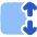 Dimension Vertical Icon from Plump Flat Set