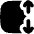 Dimension Vertical Icon from Flex Solid Set