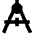 Drawing Compass Icon from Sharp Remix Set