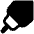 Drawing Pen Tip Diagonal Icon from Plump Remix Set