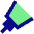 Drawing Pen Tip Diagonal Icon from Sharp Pop Set