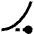 Ease In Icon from Sharp Solid Set
