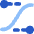 Ease In Out Icon from Flex Flat Set
