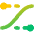 Ease In Out Icon from Core Gradient Set