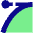 Ease Out Icon from Sharp Pop Set