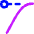 Ease Out Icon from Flex Neon Set