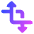 Edit Crop Transform Rotate Icon from Core Gradient Set