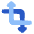 Edit Crop Transform Rotate Icon from Plump Flat Set