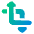 Edit Crop Transform Rotate Icon from Plump Gradient Set