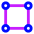 Edit Frame Textbox Transform Icon from Sharp Neon Set