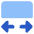 Edit Transform Width Icon from Core Flat Set