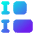Equal Height Icon from Core Gradient Set