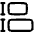 Equal Height Icon from Plump Line Set