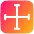 Equal Size Icon from Plump Gradient Set