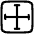 Equal Size Icon from Plump Line Set