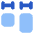 Equal Width Icon from Core Flat Set
