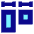 Equal Width Icon from Sharp Pop Set
