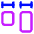 Equal Width Icon from Core Neon Set