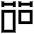 Equal Width Icon from Sharp Line Set