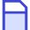 Eraser Tip Vertical Icon from Sharp Duo Set