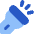 Flashlight Head Diagonal Icon from Flex Flat Set