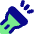 Flashlight Head Diagonal Icon from Flex Pop Set