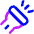 Flashlight Head Diagonal Icon from Flex Neon Set