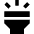 Flashlight Head Vertical Icon from Sharp Solid Set