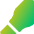 Highlighter Tip Diagonal Icon from Flex Gradient Set